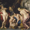 La scoperta del bambino Erittonio, 1615