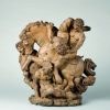 Giovanfrancesco Rustici, Cavaliere che si difende contro quattro soldati (1506-1511 circa) terracotta con tracce di bronzo Louvre