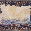 Giacomo Balla, Mare velivolato (1919 circa; arazzo, 279 x 381 cm; Collezione Banca d’Italia)