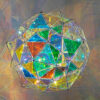 Olafur Eliasson Dimmable-firefly-double-polyhedron-sphere-experiment