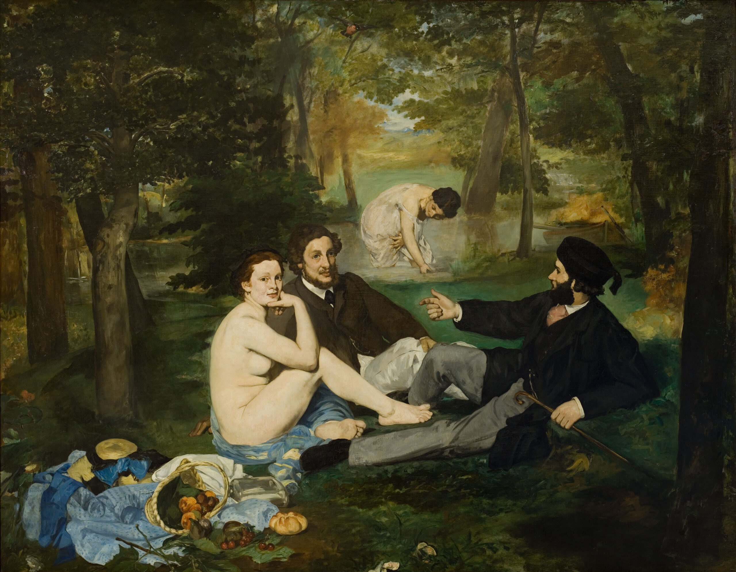 Édouard-Manet-Le-déjeuner-sur-l’herbe-Arte-Svelata