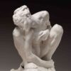 Auguste Rodin Femme accroupie, petit modèle Plâtre – Musée Rodin – Paris